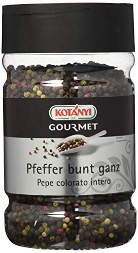 Kotanyi Pfeffermischung bunt ganz | Gewürz für Großverbraucher und Gastronomie, ca. 570 g, 1200 ml von Kotanyi