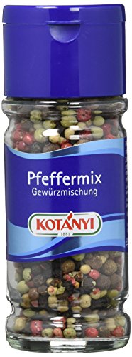 Kotanyi Pfeffermix gefriergetrocknet, 4er Pack (4 x 44 g) von Kotanyi