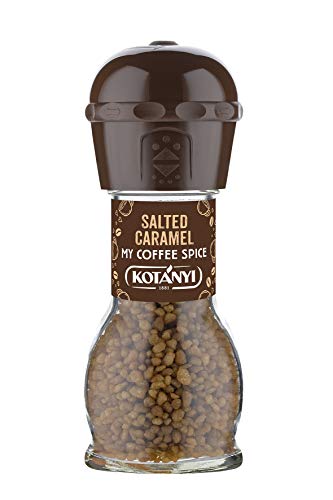 Kotanyi Salted Caramel Kaffee Topping | feiner Karamellgeschmack, 4er Pack (4 x 65g) von Kotanyi