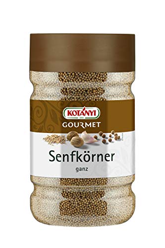 Kotanyi Senfkörner Gewürze für Großverbraucher und Gastronomie, 1200 ccm, ca. 680 g von Kotanyi