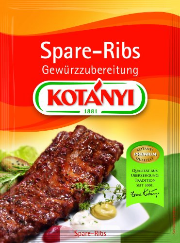 Kotanyi Spare-Ribs Gewürzzubereitung, 5er Pack (5 x 40 g) von Kotanyi