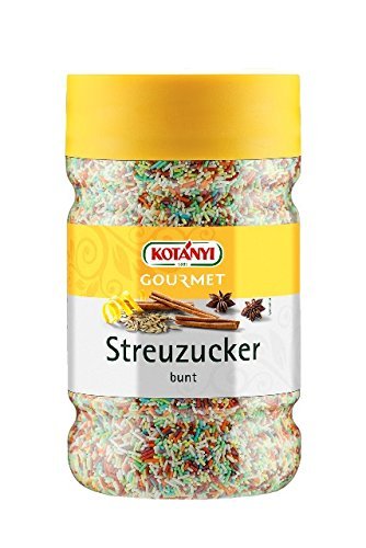 Kotanyi Streuzucker bunt Gewürze für Großverbraucher und Gastronomie, 720 g von Kotanyi