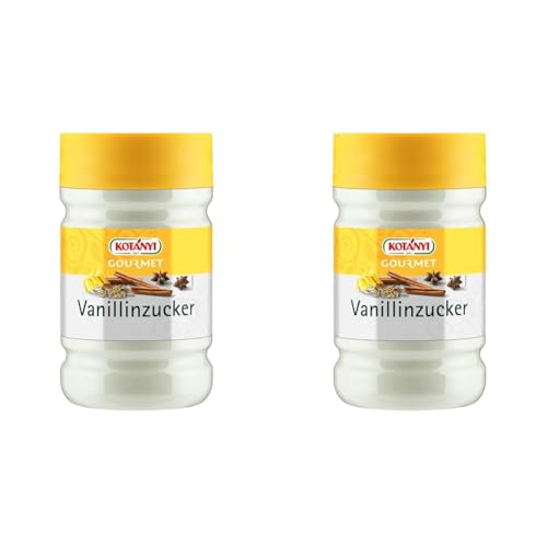 Kotanyi Vanillinzucker Gewürze für Großverbraucher und Gastronomie, 1130 g (Packung mit 2) von Kotanyi
