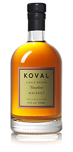 Koval BOURBON Single Barrel Whiskey 47% Vol. 0,5l von Koval