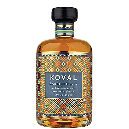 AUS BIO-KRNERN DESTILLIERTER GIN IN FSSERN 50 CL AUS BIO-KRNERN DESTILLIERTER GIN IN FSSERN 50 CL von Koval