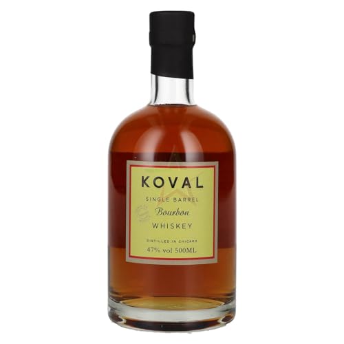 Koval BOURBON Single Barrel Whiskey 47,00% 0,50 lt. von Koval