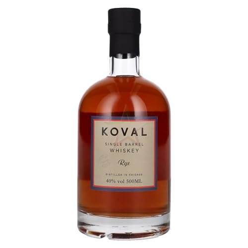 Koval RYE Single Barrel Whiskey 40,00% 0,50 lt. von Koval