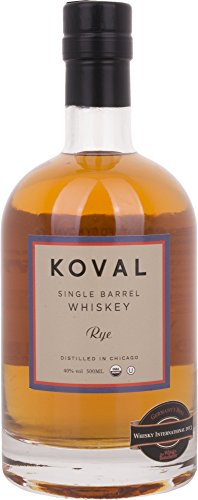 Koval RYE Single Barrel Whiskey 40% Vol. 0,5l von Koval