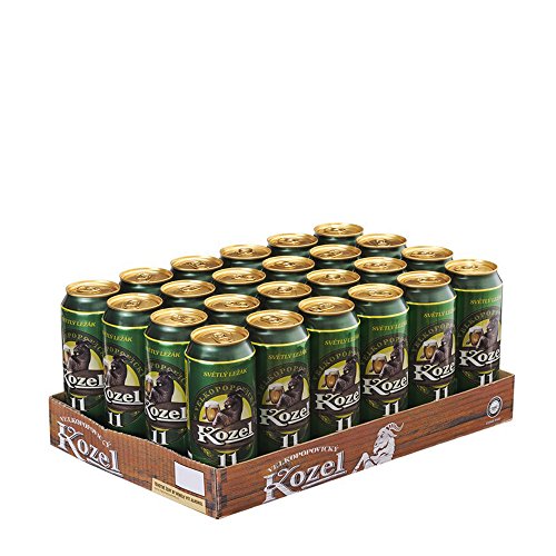 Kozel 11° Velkopopovicky Helles Lagerbier Palette (24 x 0.5 l) von Kozel