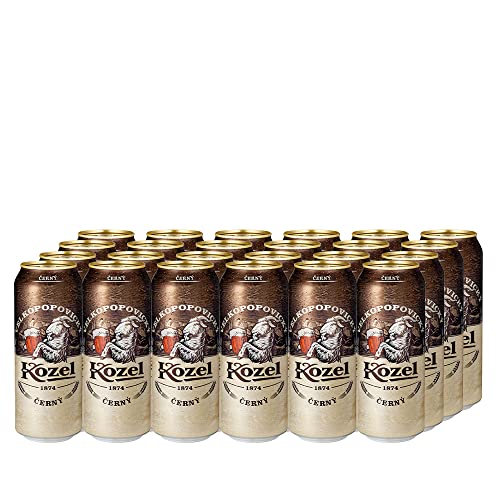 Kozel Cerny Schwarzbier Palette (24 x 0,5 Liter) von Kozel