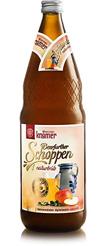 Krämer Apfelwein Beerfurther Shoppen naturtrüb 6 x 1 Liter inkl. 0,90€ MEHRWEG Pfand Krämer Apfelwein Beerfurther Shoppen naturtrüb 6 x 1 Liter inkl. 0,90€ MEHRWEG Pfand von Krämer