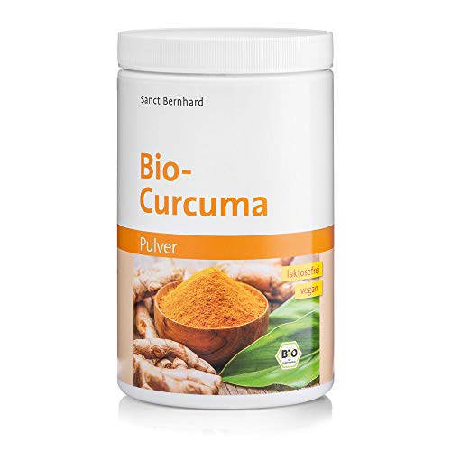 Sanct Bernhard Bio-Curcuma-Pulver, 100 % naturrein, Inhalt 500 g von Kräuterhaus Sanct Bernhard