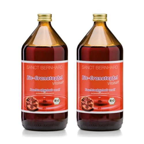 Sanct Bernhard Bio-Granatapfel-Vitalsaft | 2 x 1 Liter von Kräuterhaus Sanct Bernhard