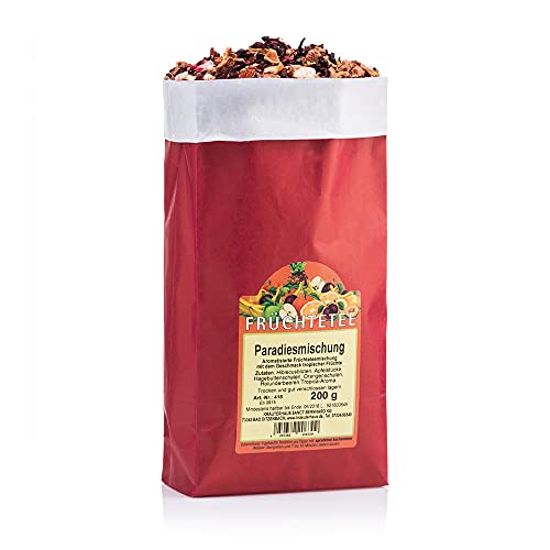 Sanct Bernhard Früchtetee Paradiesmischung mit Hibiscus, Apfel, Hagebutte, Orange 2x200 g Sanct Bernhard Früchtetee Paradiesmischung mit Hibiscus, Apfel, Hagebutte, Orange 2x200 g von Kräuterhaus Sanct Bernhard