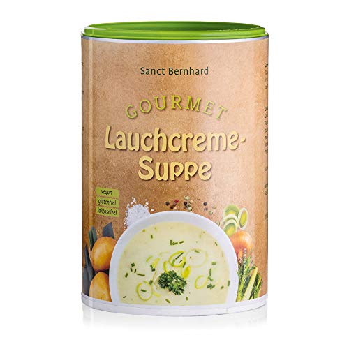 Sanct Bernhard Gourmet Lauchcreme-Suppe | Vegan, laktosefrei & glutenfrei | 500g von Kräuterhaus Sanct Bernhard