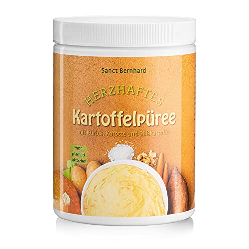 Sanct Bernhard Kartoffelpüree | Vegan | Kürbis, Karotte & Süßkartoffel | 500g von Kräuterhaus Sanct Bernhard