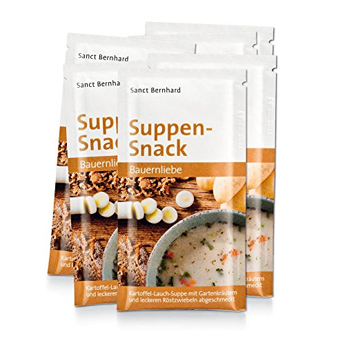 Sanct Bernhard Suppen-Snack "Bauernliebe" 10er-Pack von Kräuterhaus Sanct Bernhard