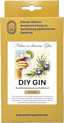 DIY Gin Set zum Selber machen (DIY Gin) von KräuterschnapsGenuss