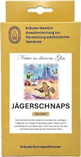 Likör Selber machen | Kräuterschnaps Selber machen | Ansatzmischung 22 Varianten für jeden Geschmack (Jägerschnaps - Охотничья) von KräuterschnapsGenuss