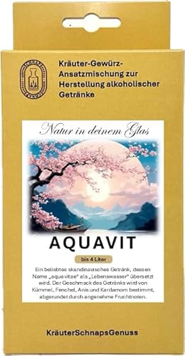 Likör Selber machen | Kräuterschnaps Selber machen | Ansatzmischung 22 Varianten für jeden Geschmack (Aquavit) von KräuterschnapsGenuss