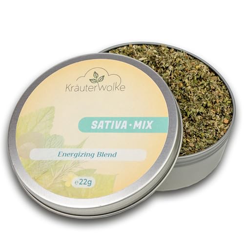 Kräuterwolke Sativa Mix - Energizing Blend - 100% natürliche Kräutermischung 22g Kräuterwolke Sativa Mix - Energizing Blend - 100% natürliche Kräutermischung 22g von Kräuterwolke
