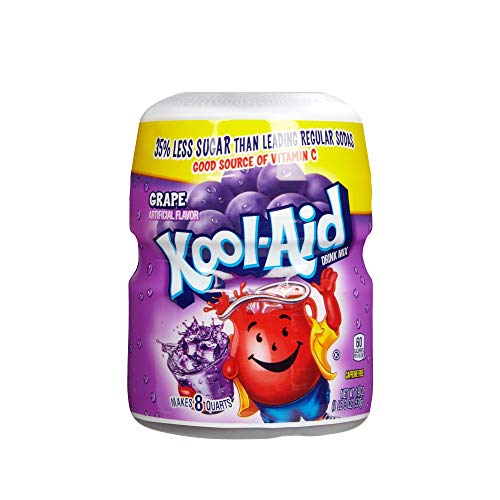 Kool Aid Getränkepulver Grape (Traube) , 538 g (1er Pack) von Kool-Aid