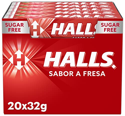 Halls Vita C Erdbeere ohne Zucker 20 U von HALLS