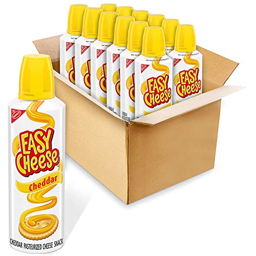 Kraft Easy Cheese Cheddar Sprühkäse - 2er Pack (2x227g) von Kraft Foods