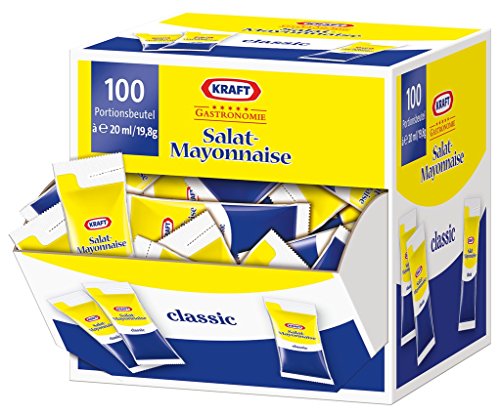 Kraft - Salatmayonnaise Classic 51% Portionsbeutel - 100x20ml/2l von Kraft Foods