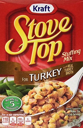 Kraft Stove Top Turkey Stuffing Mix (Pack of 3) 6 oz Boxes von Unbekannt