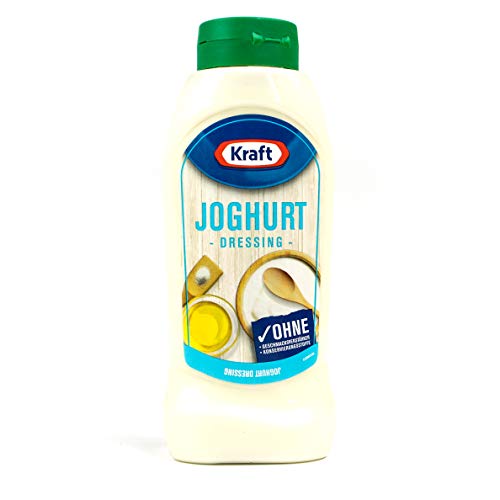 Kraft - Joghurt Dressing in 800 ml Flasche - Salatdressing Joghurtdressing auch ideal zum Verfeinern von Soßen - Salatsoße mit 26% fettarmem Joghurt von Kraft Heinz