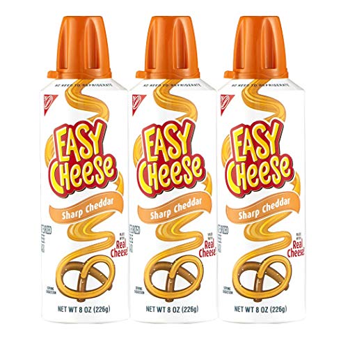 3er PACK - Kraft - Nabisco Easy Cheese Cheese CHEDDAR - Snack Sprühkäse aus USA von Kraft