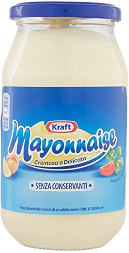 6x Kraft Klassik Mayonnaise mayo classic Fritessoße Soße Sauce glass 500ml von Kraft