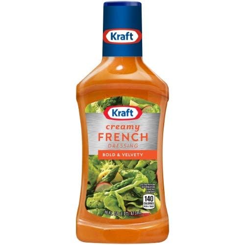 Kraft Creamy French Dressing, Kunststoff, 473 ml, 2 Stück Kraft Creamy French Dressing, Kunststoff, 473 ml, 2 Stück von Kraft