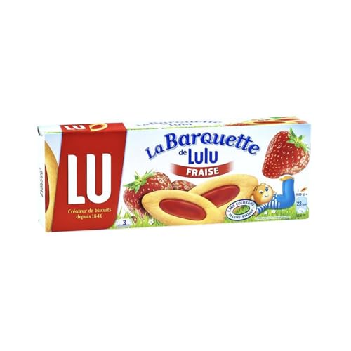 Kraft French Cookies LU Barquettes Erdbeere Kraft French Cookies LU Barquettes Erdbeere von Kraft