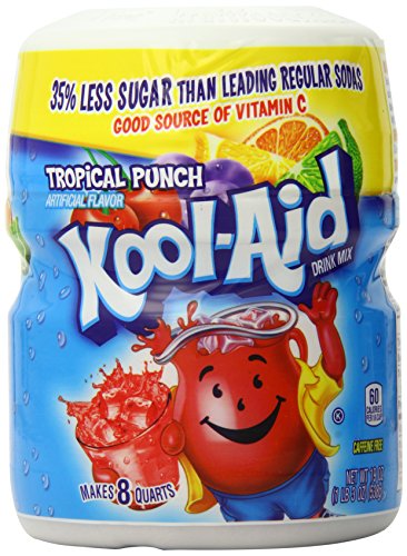 Kraft Kool-Aid Tropical Punch, 1er Pack (1 x 538 g Packung) von Kraft