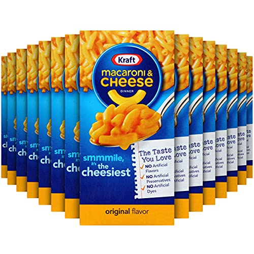 Kraft Original Macaroni & Cheese Dinner, 7.25 Oz, (Pack of 15) von Kraft