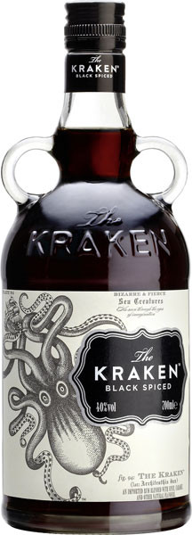 The Kraken Black Spiced (Rum-Basis) 40% vol. 0,7 l von Kraken Rum