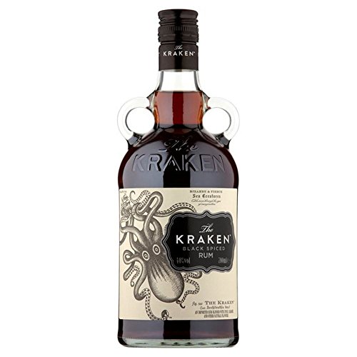 Das Kraken Schwarz Spiced Rum 70cl - (Packung mit 2) von Kraken