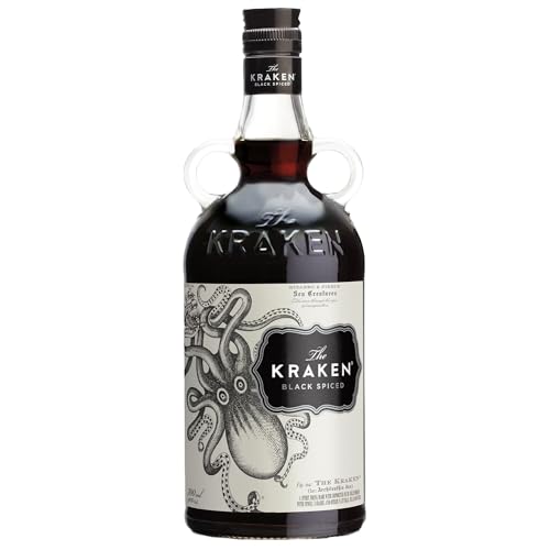 Kraken Black Spiced 40,0 Vol.-% - Rum mit einzigartig-würzigem Geschmack (1 x 0,7 l) von Kraken