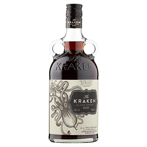 Kraken Black Spiced 40,0 Vol.-% - Rum mit einzigartig-würzigem Geschmack (1 x 0,7 l) von The Kraken