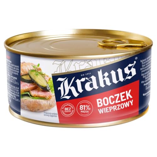 Krakus Schweinebauch Konserve 300g Krakus Schweinebauch Konserve 300g von Krakus
