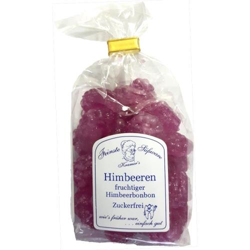 Zuckerfreie Himbeer Bonbons, 120g von Kramer's