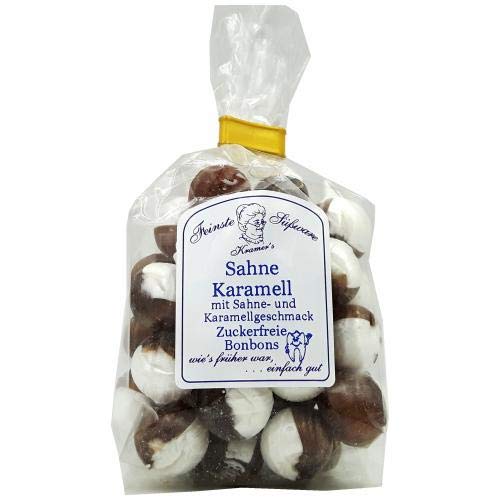 Zuckerfreie Sahne-Karamell Bonbons, 120g von Kramer's