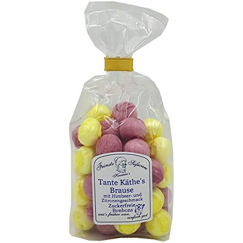 Zuckerfreie "Tante Käthe" Brause-Bonbons, 120g von Kramer's