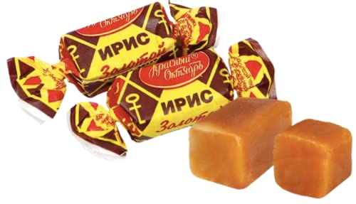 Krasnij Oktyabr "Zolotoj klüchik" | Weichkaramellen | Toffee | Iris | Russische Süßigkeiten mit gezuckerter Kondensmilch | 200g lose Krasnij Oktyabr "Zolotoj klüchik" | Weichkaramellen | Toffee | Iris | Russische Süßigkeiten mit gezuckerter Kondensmilch | 200g lose von Krasnij Oktyabr