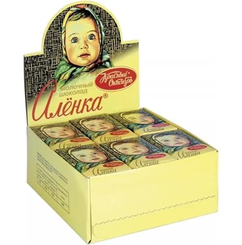 Milchschokolade Alionka 42x15g von Krasnij Oktyabr