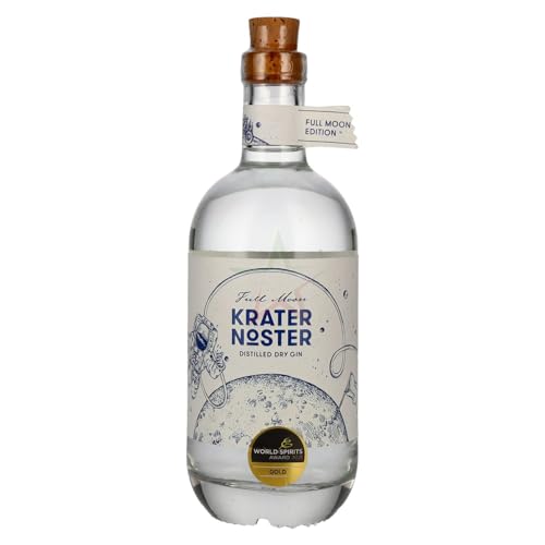 Krater Noster Bavarian Distilled Dry Gin FULL MOON EDITION 46,9% Vol. 46,90% 0,70 lt. von Krater Noster