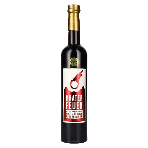 Kraterfeuer Kräuterlikör 26% Vol. 0,5l von Krater Noster