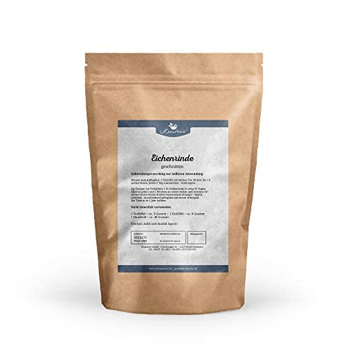 Krauterie geschnittene Eichenrinde für die äußere Anwendung in Spitzenqualität (250 g) Krauterie geschnittene Eichenrinde für die äußere Anwendung in Spitzenqualität (250 g) von Krauterie